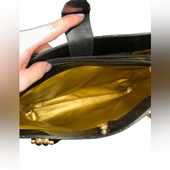 authentic versace leopard print handbag, shoulder bag vintage y2k - Picture 8 of 10